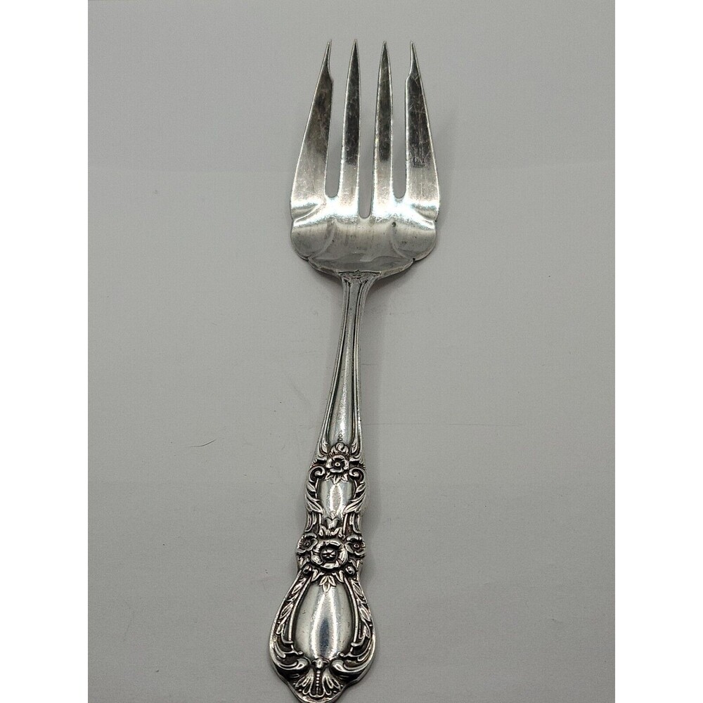 HERITAGE Serving Fork 1847 Rogers MCM Silverplate